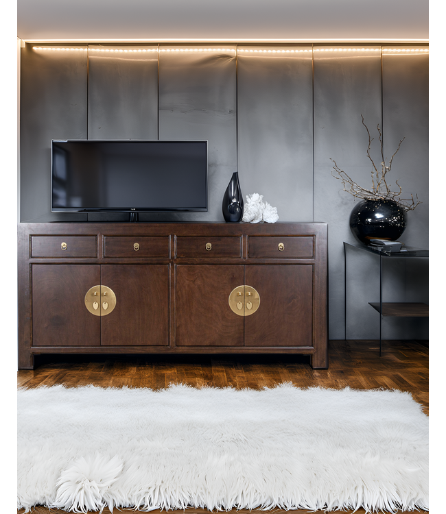 Chinese Dressoir Bruin Earthy Brown - Orientique Collection B180xD40xH85cm