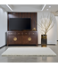 Chinesisches Sideboard Earthy Braun - Orientique Kollektion B180xT40xH85cm
