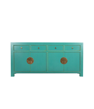 Fine Asianliving Credenza Cinese Laguna Blu - Orientique Collezione L180xP40xA85cm