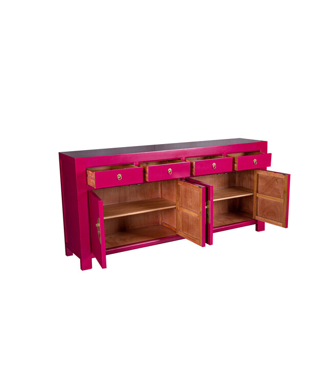 Credenza Cinese Fuchsia Royale - Orientique Collezione L180xP40xA85cm