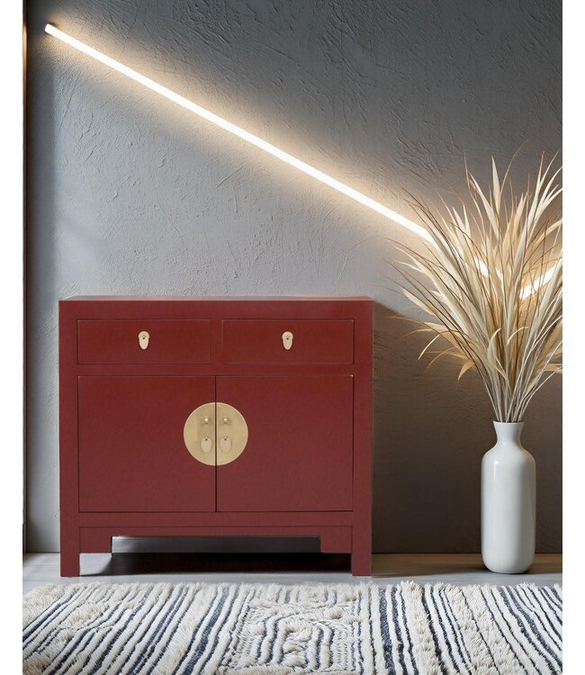 Chinese Cabinet Scarlet Rouge - Orientique Collection W90xD40xH80cm