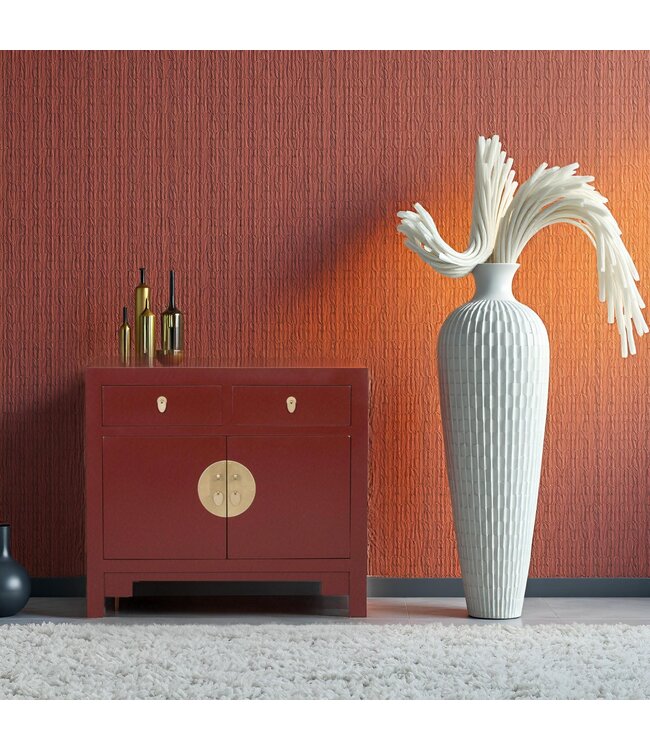 Chinese Cabinet Scarlet Rouge - Orientique Collection W90xD40xH80cm