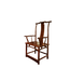 Scrivania Cinese con Sedia Marrone Set/2 L180xP85xA84cm
