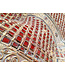 Mandalay Liggende Boeddha Zwart Rood Goud Handgemaakt Boomstam B162xD50xH50cm