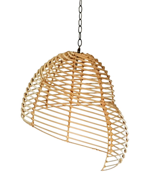 Rattan Hanging Decor 45x50cm Handmade in Thailand