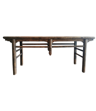 Fine Asianliving Antieke Chinese Sidetable Bruin B195xD60xH83cm