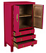 Chinese Cabinet Fuchsia Royale - Orientique Collection W63xD38xH110cm