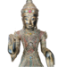 Shan Royal Staande Thaise Boeddha Boomstam Goud B55xD33xH193cm