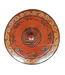 Antique Chinese Wooden Handpainted Rice Container with Lid Red D25xH25cm