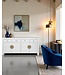 Chinesisches Sideboard Kommode Schneeweiß - Orientique Kollektion B180xT40xH85cm