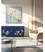 Chinesisches Sideboard Nachtblau Handgemalt B180xT40xH85cm