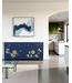 Chinesisches Sideboard Nachtblau Handgemalt B180xT40xH85cm