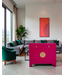Chinese Cabinet Fuchsia Royale - Orientique Collection W90xD40xH80cm