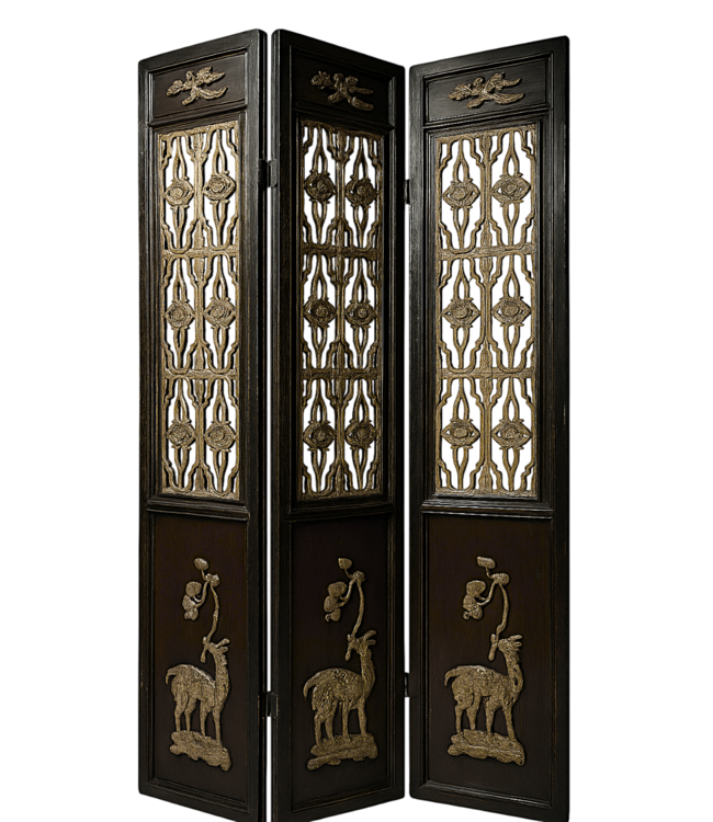 Antique Chinese Room Divider Handcarved W135xH237cm