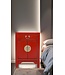 Chinesischer Nachttisch Lucky Rot - Orientique Kollektion B42xT35xH60cm