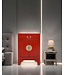 Table de Chevet Chinois Lucky Rouge  - Orientique Collection L42xP35xH60cm