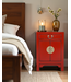 Comodino Cinese Lucky Rosso - Orientique Collezione L42xP35xA60cm