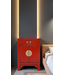 Table de Chevet Chinois Lucky Rouge  - Orientique Collection L42xP35xH60cm