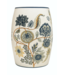 Sgabello in Ceramica Botanico d'Epoca Fatto a Mano - Noud D30xA45cm