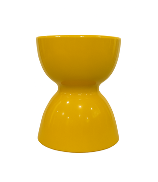 Fine Asianliving Sgabello in Ceramica Giallo Fatto a Mano - Mae D33xA46cm