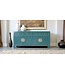 Credenza Cinese Blu Ottanio L180xP40xH85cm