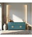 Credenza Cinese Blu Ottanio L180xP40xH85cm