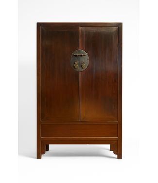 Fine Asianliving Antieke Chinese Bruidskast Bruin B97xD48xH164cm