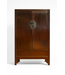 Armoire de Mariage Chinoise Ancienne Marron L97xP48xH164cm