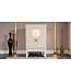 Armoire de Mariage Chinoise Moonshine Grège Peint à la Main - Orientique Collection L105xP55xH175cm