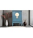 Armadio Nuziale Cinese Grigio Blu Artico - Orientique Collezione L100xP55xA175cm