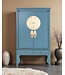 Chinese Bruidskast Arctic Blauw Grijs - Orientique Collection B100xD55xH175cm