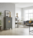Armoire Chinoise Gris Olive - Orientique Collection L70xP40xH120cm
