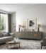 Meuble TV Chinois Gris Olive - Orientique Collection L175xP47xH54cm