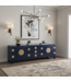 Mueble TV Chino Azul Noche - Orientique Colección An175xP47xAl54cm