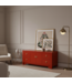Meuble TV Chinois Lucky Rouge - Orientique Collection L106xP45xH46cm