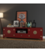 Chinese TV Meubel Rood Bamboe B190xD56xH56cm