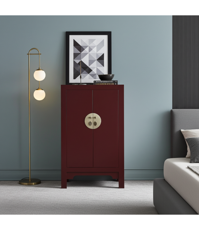 Chinese Kast Scarlet Rouge - Orientique Collectie B70xD40xH120cm