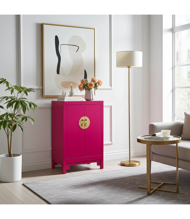 Armario Chino Fuchsia Royale - Orientique Colección An70xP40xAl120cm