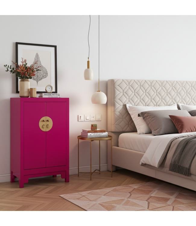 Armario Chino Fuchsia Royale - Orientique Colección An70xP40xAl120cm