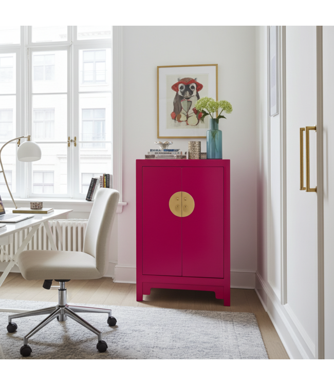Armario Chino Fuchsia Royale - Orientique Colección An70xP40xAl120cm
