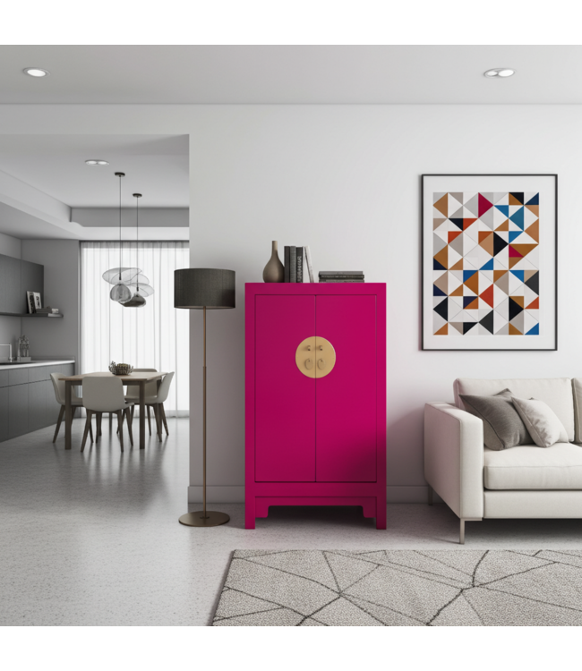 Armario Chino Fuchsia Royale - Orientique Colección An70xP40xAl120cm