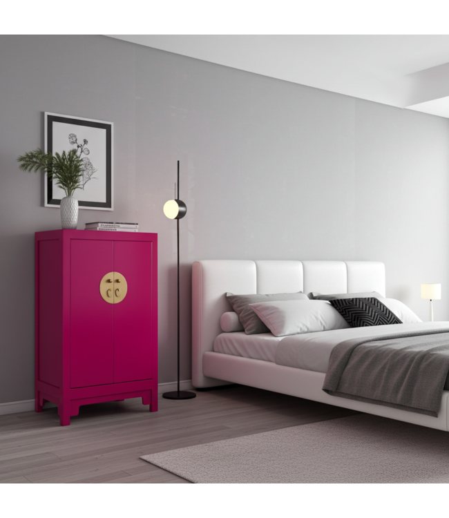 Armario Chino Fuchsia Royale - Orientique Colección An70xP40xAl120cm