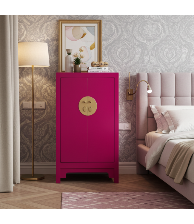 Armario Chino Fuchsia Royale - Orientique Colección An70xP40xAl120cm