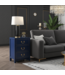 Chinese Bedside Table Midnight Blue - Orientique Collection W45xD30xH60cm