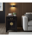 Chinese Bedside Table Onyx Black - Orientique Collection L42xW35xH60cm