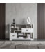 Chinese Boekenkast Open Kast Snow White - Orientique Collectie B108xD35xH80cm