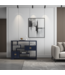 Chinese Boekenkast Open Kast Midnight Blauw - Orientique Collectie B108xD35xH80cm