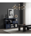 Chinese Boekenkast Open Kast Midnight Blauw - Orientique Collectie B108xD35xH80cm