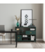 Chinese Boekenkast Open Kast Teal - Orientique Collectie B108xD35xH80cm