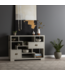 Chinese Boekenkast Open Kast Moonshine Greige - Orientique Collectie B108xD35xH80cm